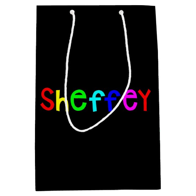 Sheffey Bold Rainbow Typsnitt (Framsidan)