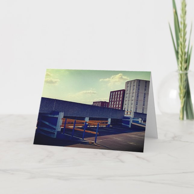 Sheffield carpark kort (Framsida)