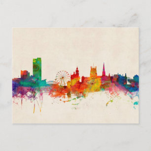 Sheffield England Skyline Vykort