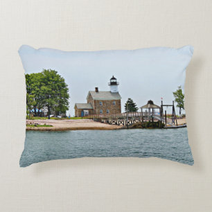 Sheffield Island Lighthouse, Connecticut Prydnadskudde