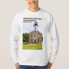 Sheffield Island Lighthouse Connecticut Sweatshirt T Shirt