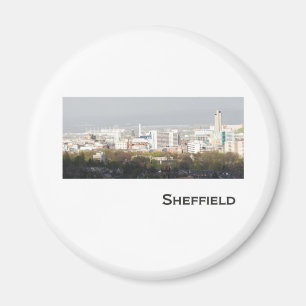 Sheffield landskap bilden magnet