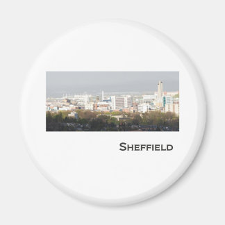 Sheffield liggande bild magnet