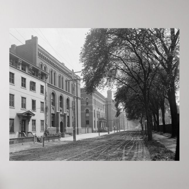 Sheffield Scientific School (Yale Universiteten) Poster (Framsidan)