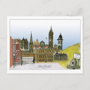 Sheffield - South yorkshire, tony fernandes Vykort