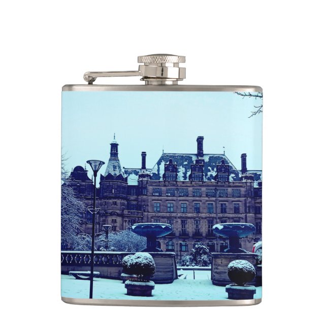 Sheffield Townhall, snö Fickplunta (Framsidan)