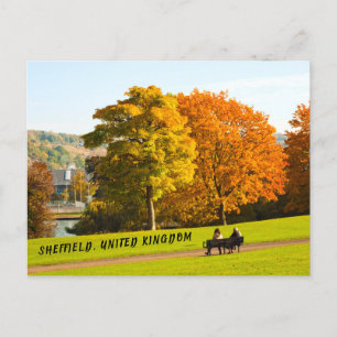 Sheffield United Kingdom - Park Postcard Vykort