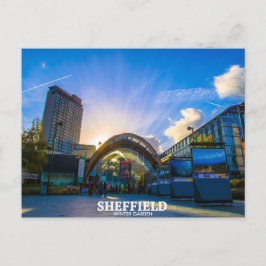 Sheffield Winter Garden Vykort