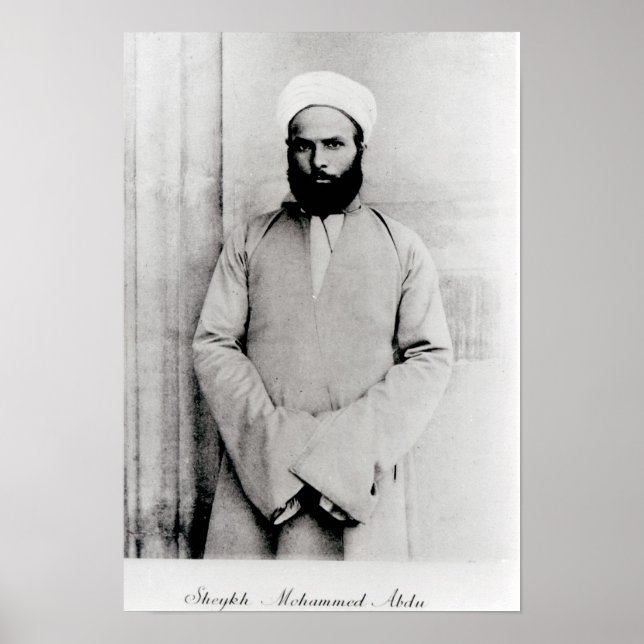 Sheik Muhammad Abduh Poster (Framsidan)
