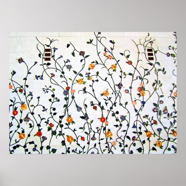 Sheik Zayed Grand Mosque Foyer Poster (Framsidan)