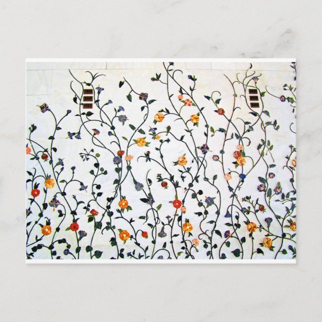 Sheik Zayed Grand Mosque Foyer Vykort (Framsida)