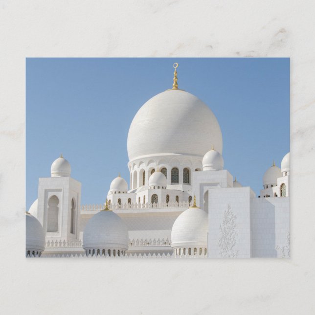 Sheik Zayed Grand Mosque Vykort (Framsida)