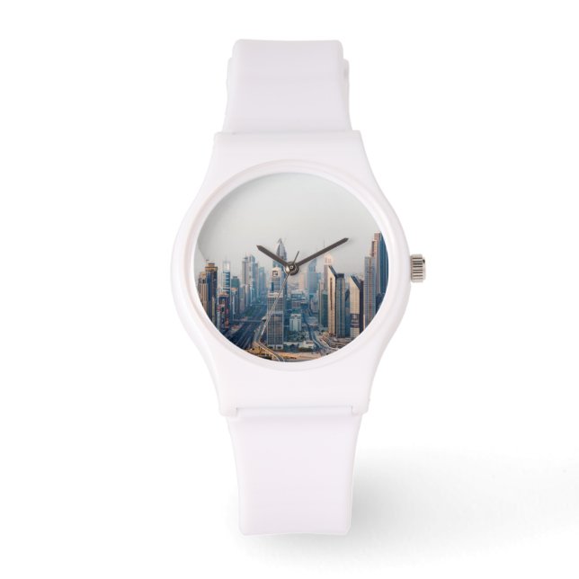 Sheik Zayed Road Armbandsur (Framsida)
