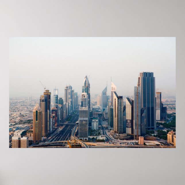 Sheik Zayed Road Poster (Framsidan)