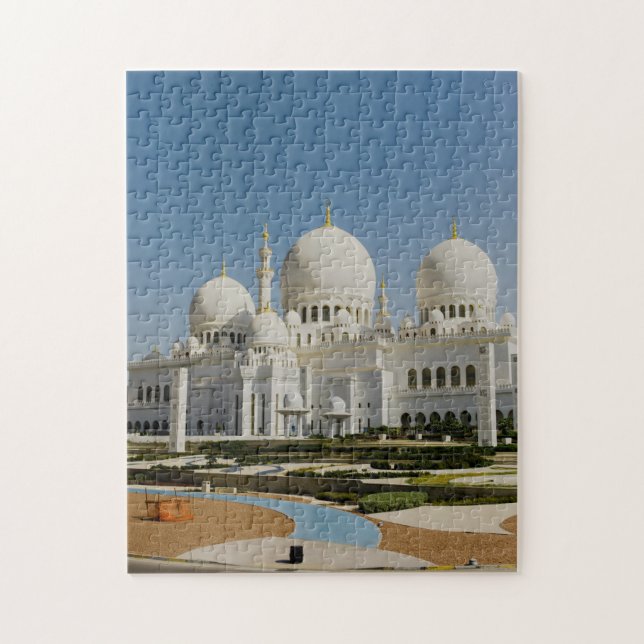 Sheikh Zayed Grand Mosque,Abu Dhabi Pussel (Vertikal)