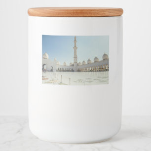 Sheikh Zayed Tusen dollar Moské, Abu Dhabi Mat Etiketter