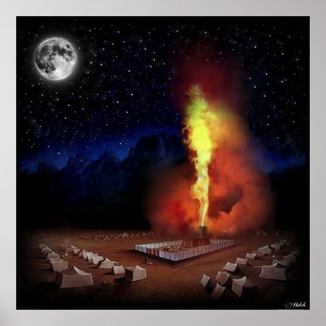 Shekinah Glory of God Poster (Framsidan)