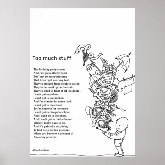 "Shel Silverstein Poems Poster: Inspire Poster (Framsidan)