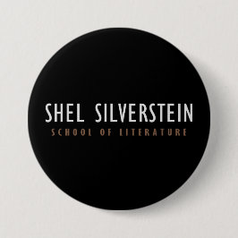 Shel Silverstein School of Literature Button Knapp