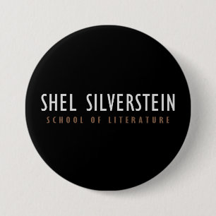 Shel Silverstein School of Literature Button Knapp