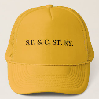 Shelburne Falls och Colrain Street Railway Hat Keps