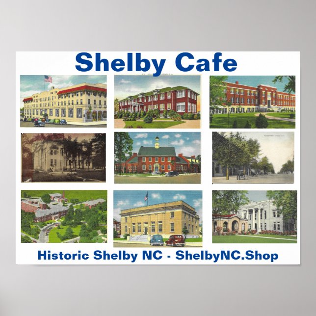 Shelby Cafe Poster (Framsidan)