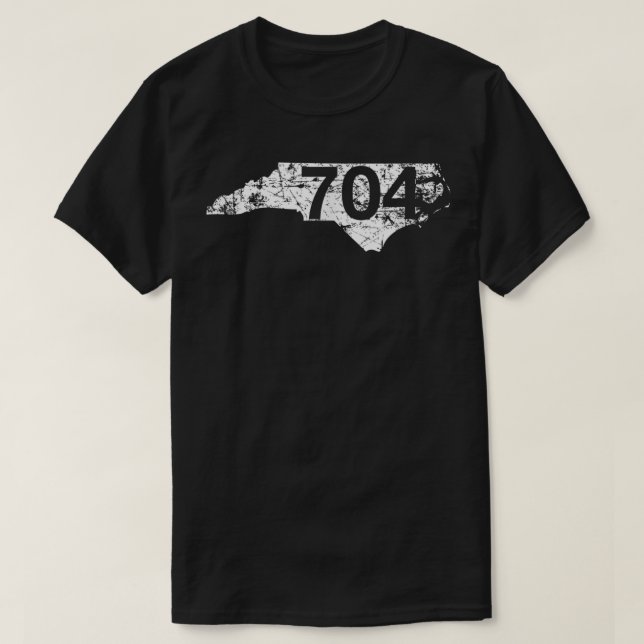 Shelby Charlotte Salisbury Area Code 704 Shirt, No T Shirt (Design framsida)