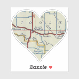 Shelby Montana Klistermärken