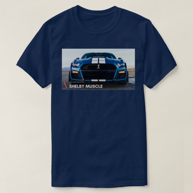SHELBY MUSCLE MUSTANG T SHIRT (Design framsida)