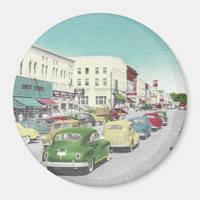 Shelby NC Magnet (Framsidan)