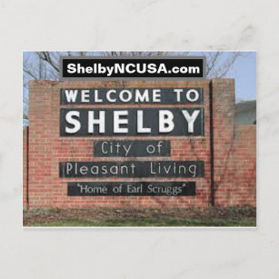 Shelby NC vykort