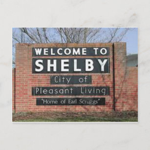 Shelby North Carolina Postcard Vykort