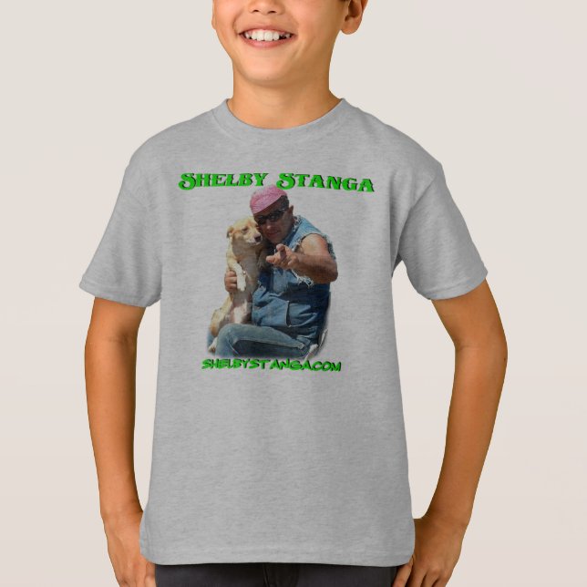 Shelby Stanga ungdomT-tröja T-shirt (Framsida)