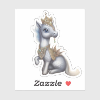 Shelby Unicorn Lila Tallrikar Klistermärken