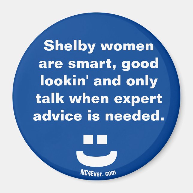 Shelby Women är ... Magnet (Framsidan)