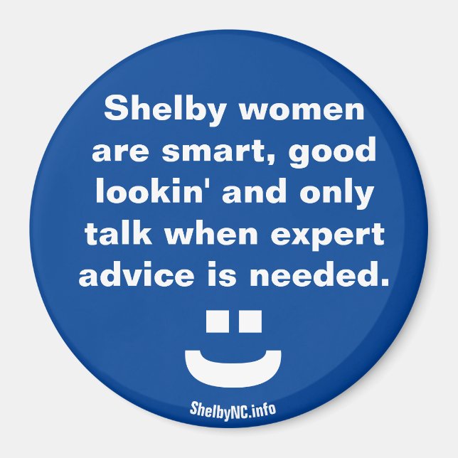 Shelby Women är ... Magnet (Framsidan)