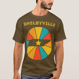 Shelbyville Tennessee Vintage Distress Souvenir T Shirt