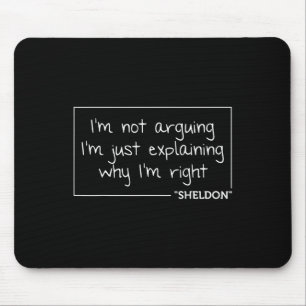 Sheldon Quote Roligt Birthday Personlig Namn Gift Musmatta