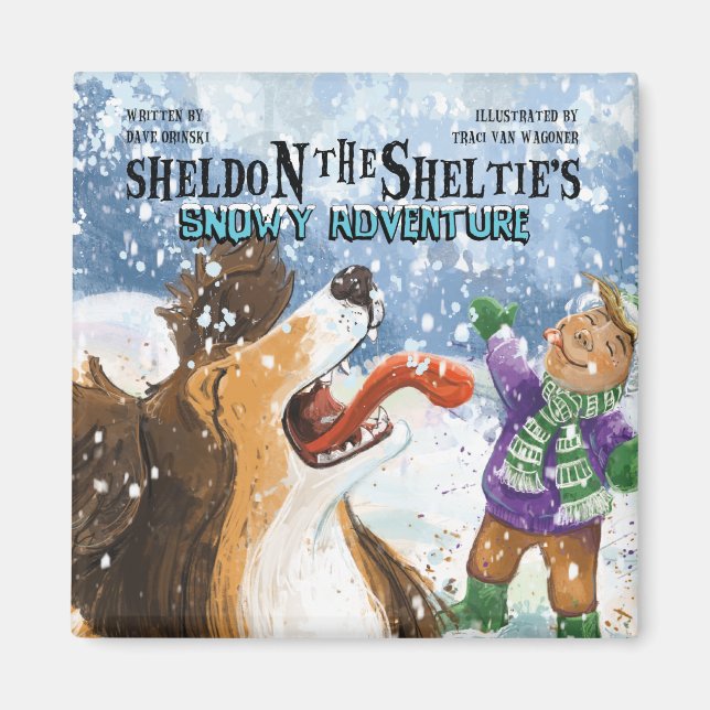 Sheldon Sheltien Magnet (Framsidan)