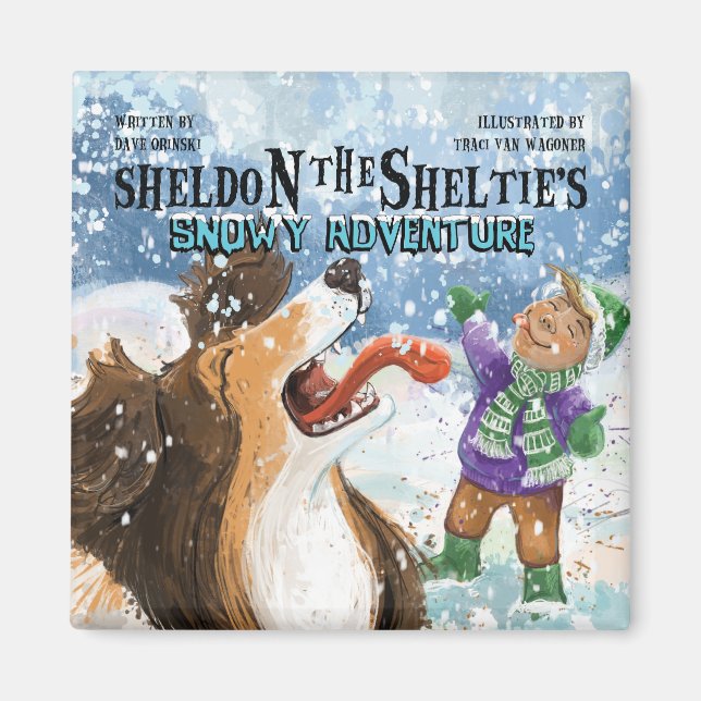 Sheldon Sheltien Magnet (Framsidan)