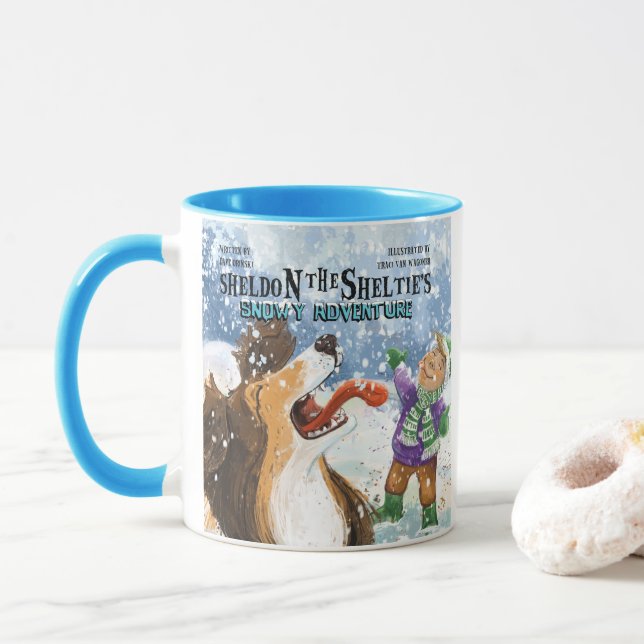 Sheldon Sheltien Mugg (Med munk)
