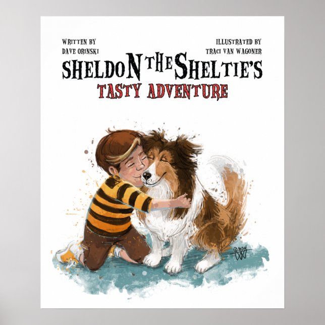 Sheldon Sheltien Poster (Framsidan)