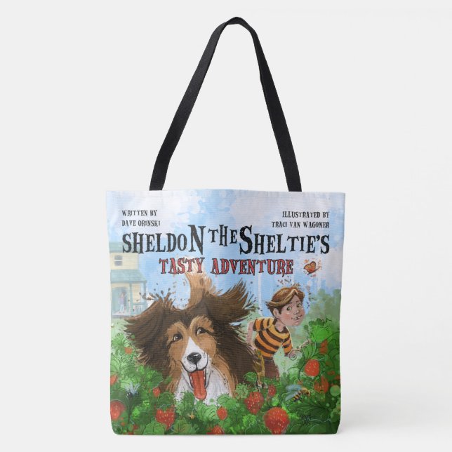 Sheldon Sheltien Tygkasse (Framsida)