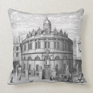 Sheldonian Theatre, Oxford, från 'Oxonia Illustra Kudde