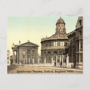 Sheldonian Theatre vykort, Oxford, England Vykort