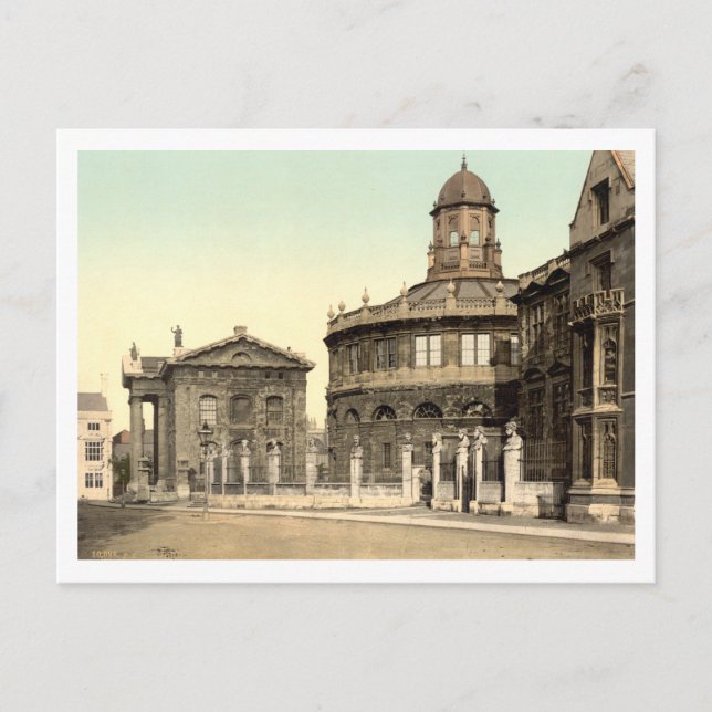 Sheldonic Theater, Oxford, England Vykort (Framsida)