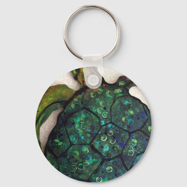 Sheldon't Sea turtle Nyckelring (Framsida)