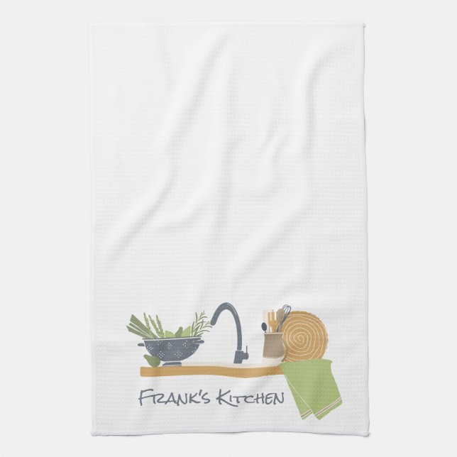 Shelf #2 Tea Kitchen Towel Kökshandduk (Vertikal)