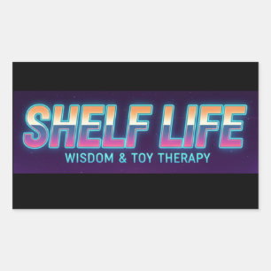 Shelf Life Logotyp 2 Klistermärke