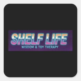Shelf Life Logotyp 2 Klistermärke